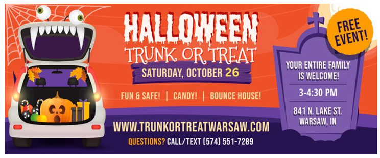 Trunk or Treat Warsaw